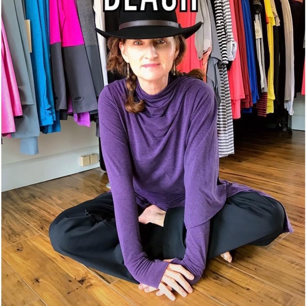 The Whitney Wrap UPF50+ Made in America New pieces left gray, black and coral